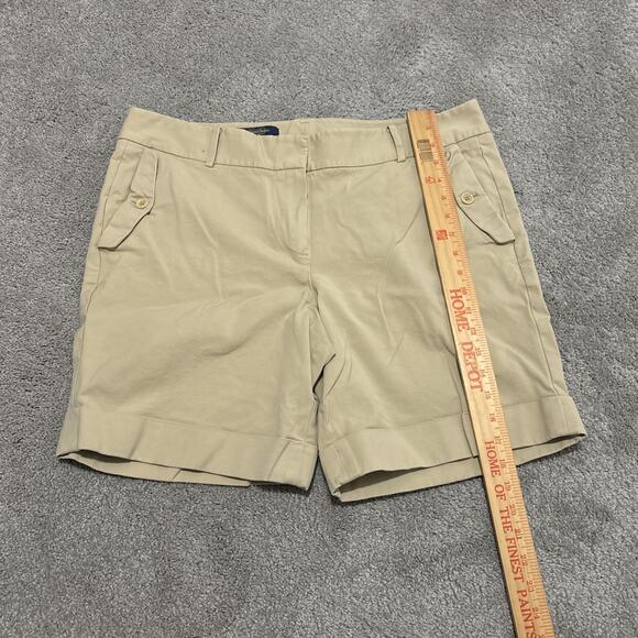 Brooks Brothers Advantage Chino Womens Khaki Shorts Size 16 - Picture 5 of 5